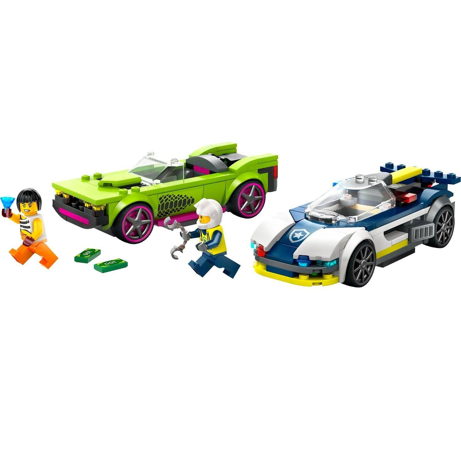 LEGO® 60415 Police Car and Muscle Car Chase - City