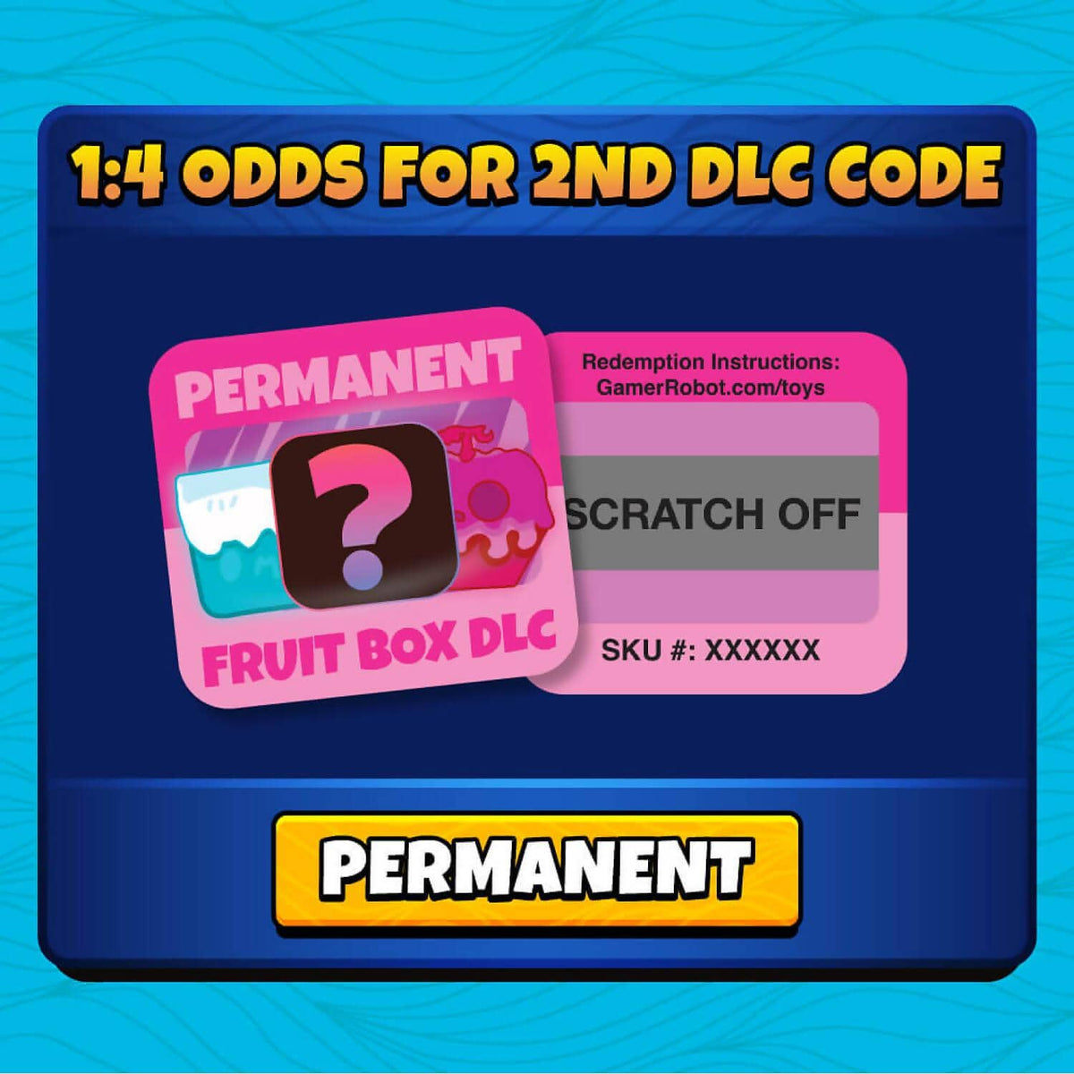 Phatmojo - Blox Fruit Plush Asst With Dlc Code 4inch Collectible Blind Box Mystery Plush