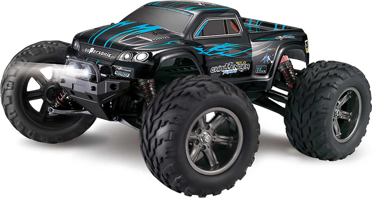 TORNADO RC 1:12 RADIO CONTROL MONSTER TRUCK RTR V2 BLUE