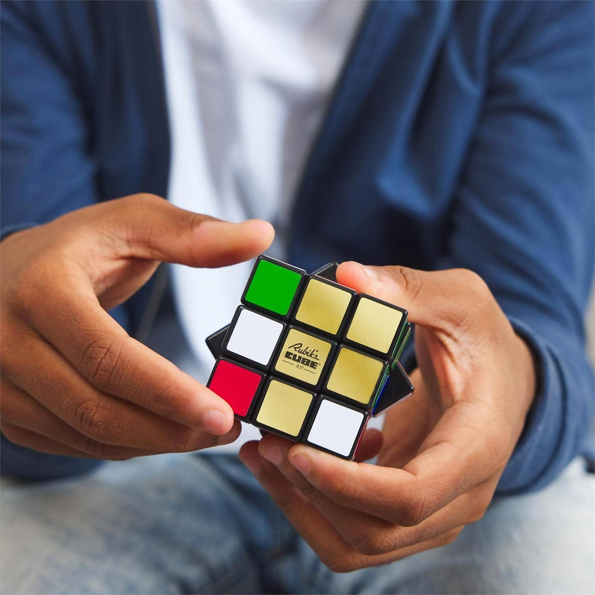 Rubik's - Special Retro 50th Anniversary Edition Original 3x3 Rubiks Cube