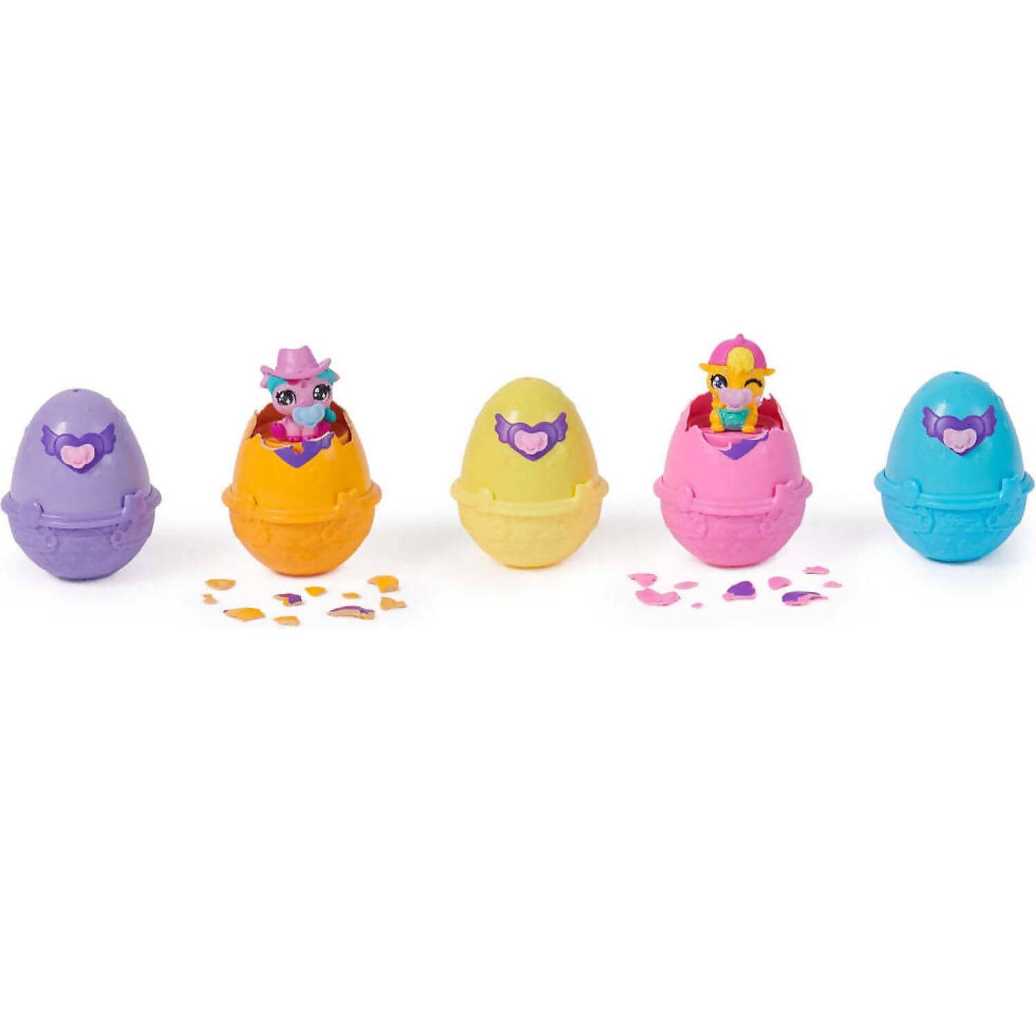 Hatchimals - Alive - Pink & Yellow Egg Carton Playset - Spin Master