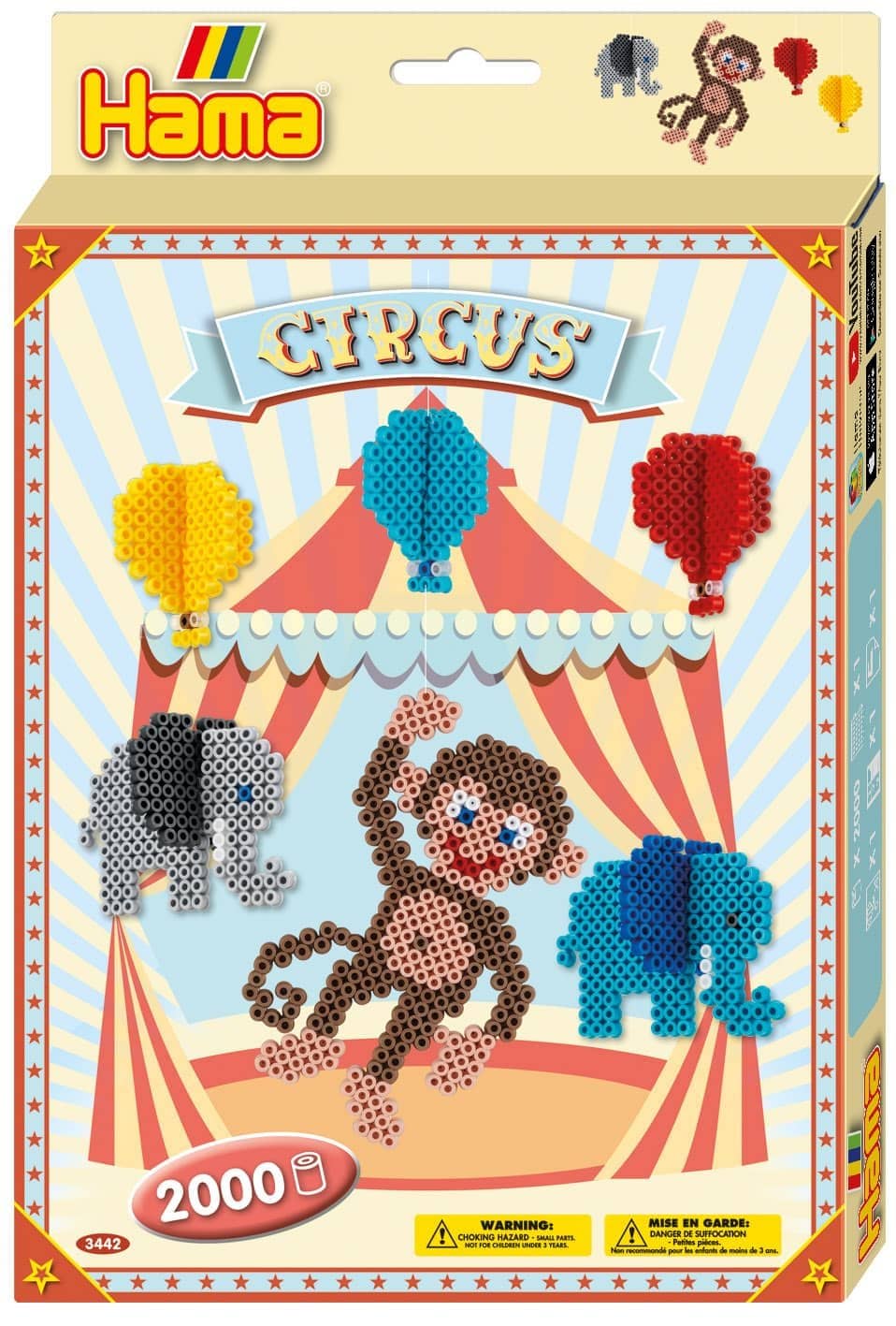Hama Beads - Circus Craft Kit- Gift Box