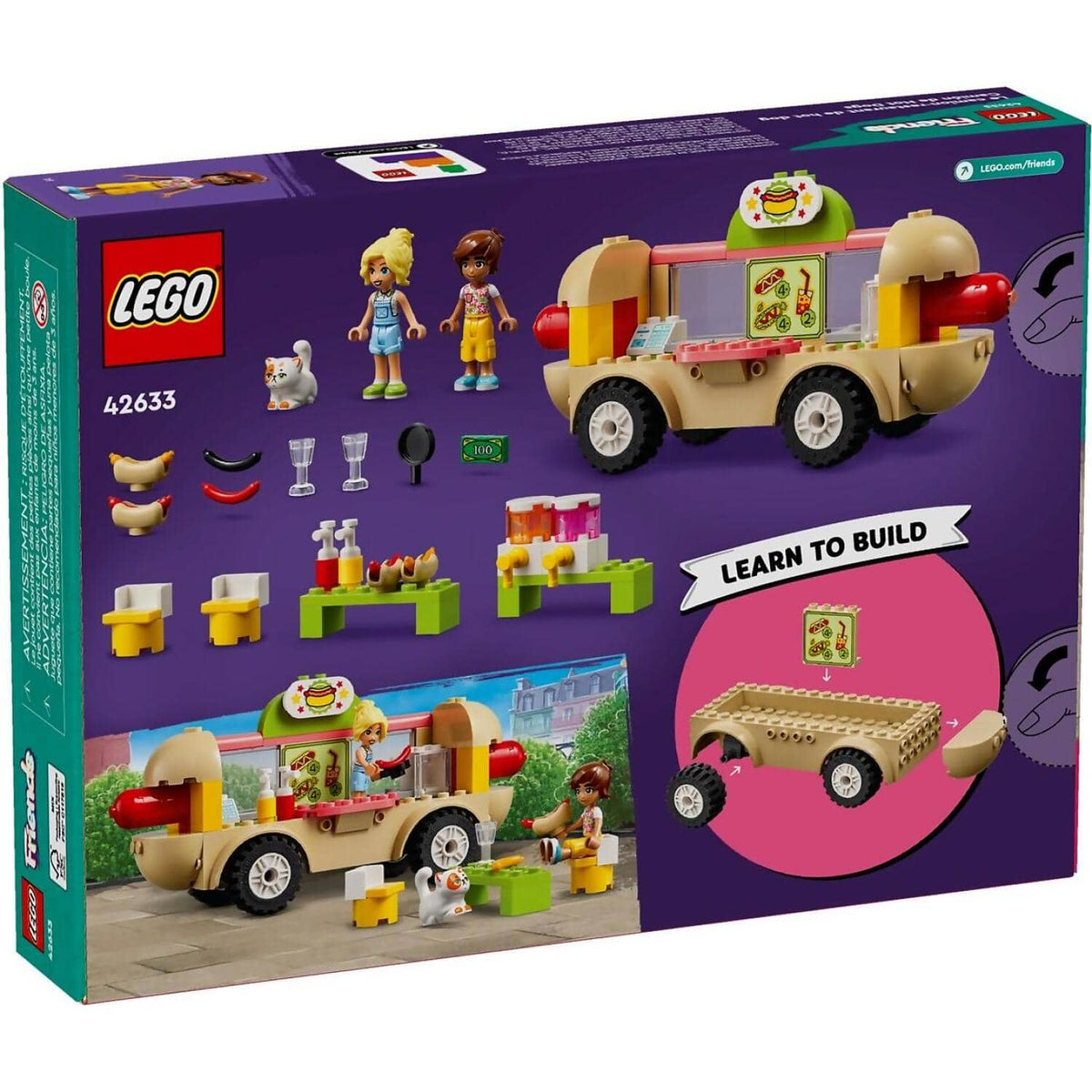 LEGO® 42633 Hot Dog Food Truck - Friends 4+
