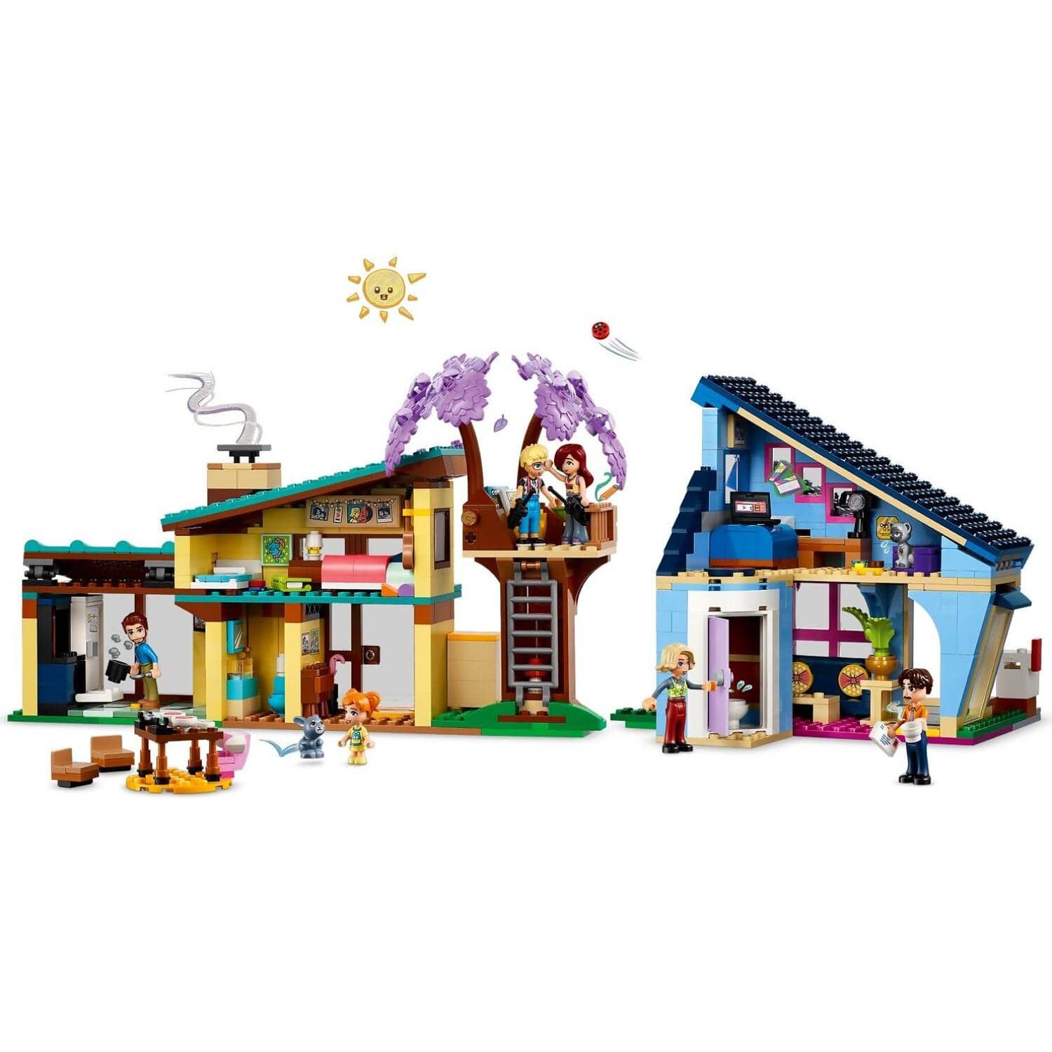 LEGO® 42620 Olly and Paisley's Family Houses - Friends