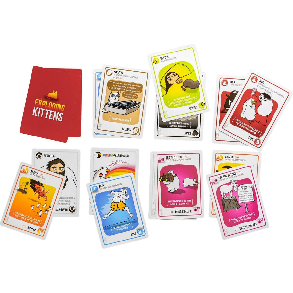 Exploding Kittens - 2 Player Edition Card Game