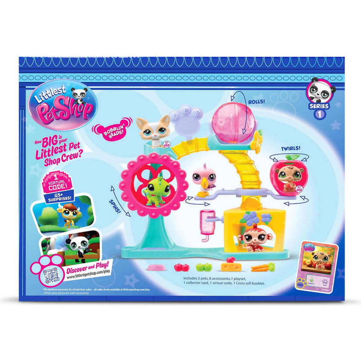 Littlest Pet Shop - Fun Factory Figurine Playset