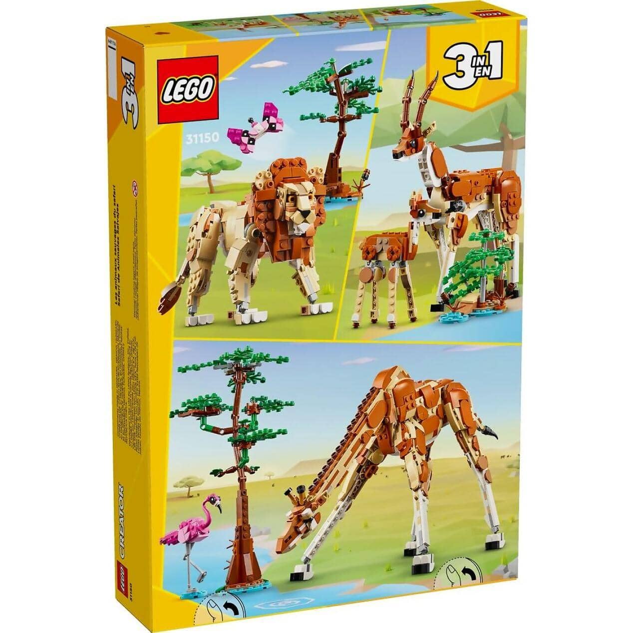 LEGO® 31150 Wild Safari Animals - Creator 3in1