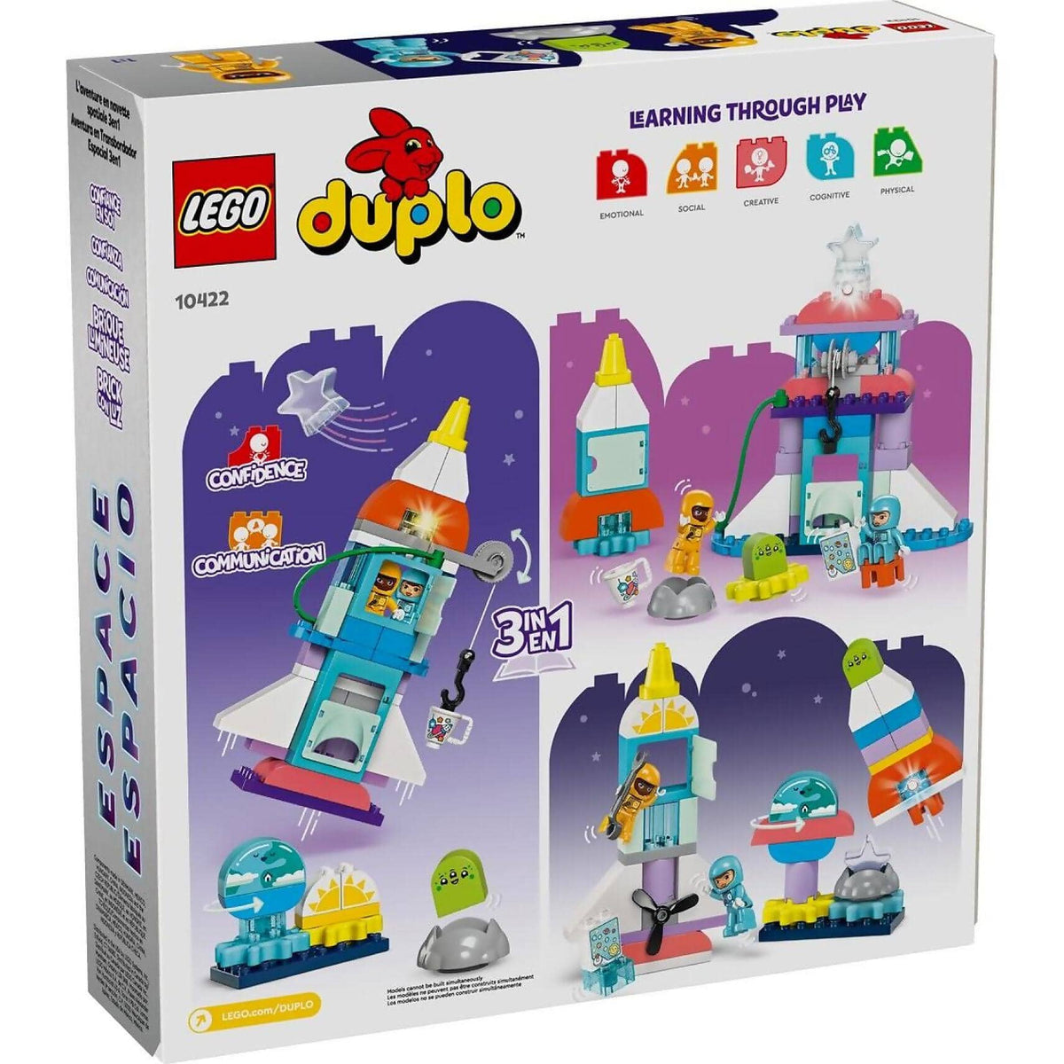 LEGO® 10422 3in1 Space Shuttle Adventure -  DUPLO®