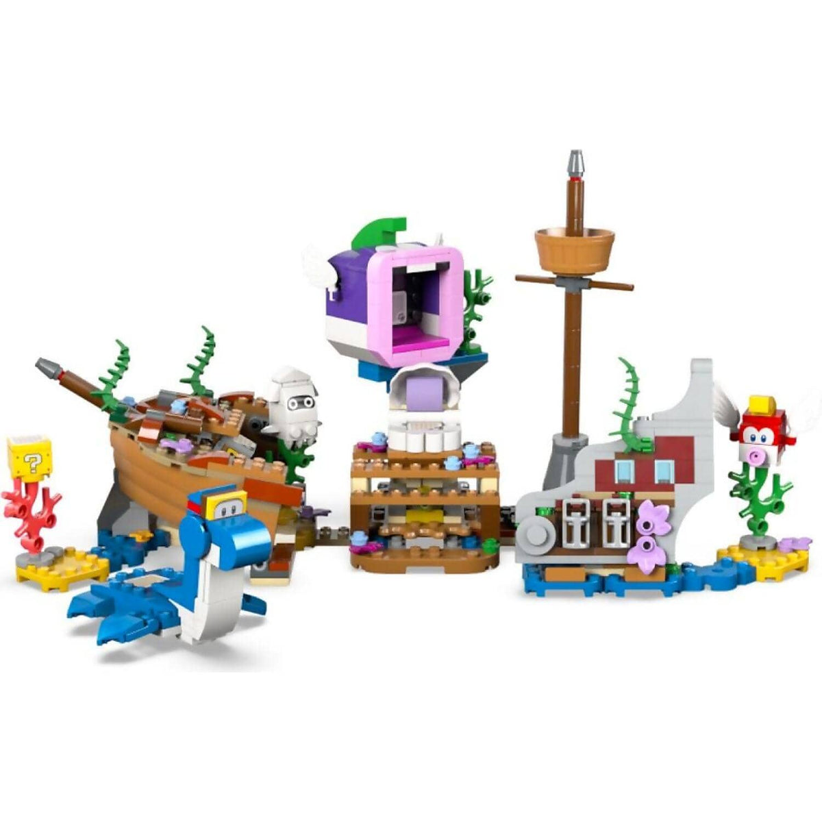 LEGO® 71432 Dorrie's Sunken Shipwreck Adventure Expansion Set - Super Mario™