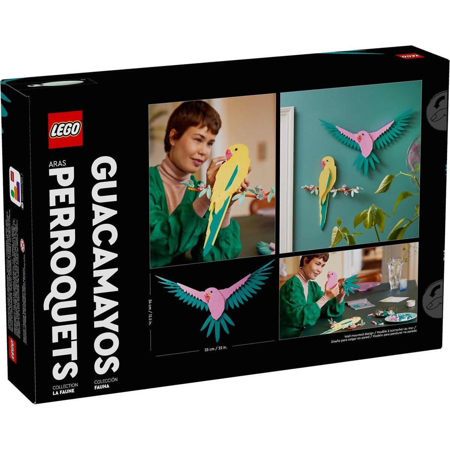 LEGO® 31211 The Fauna Collection Macaw Parrots - Art