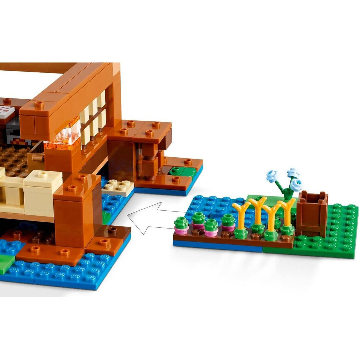 LEGO® 21256 The Frog House - Minecraft®