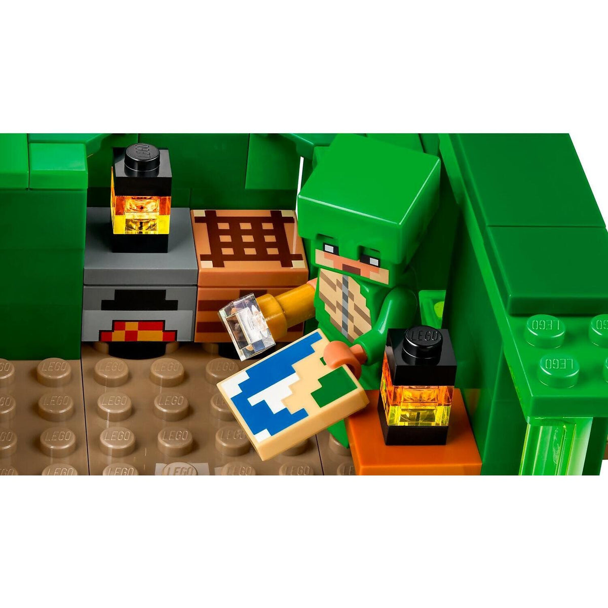 LEGO® 21254 The Turtle Beach House - Minecraft®