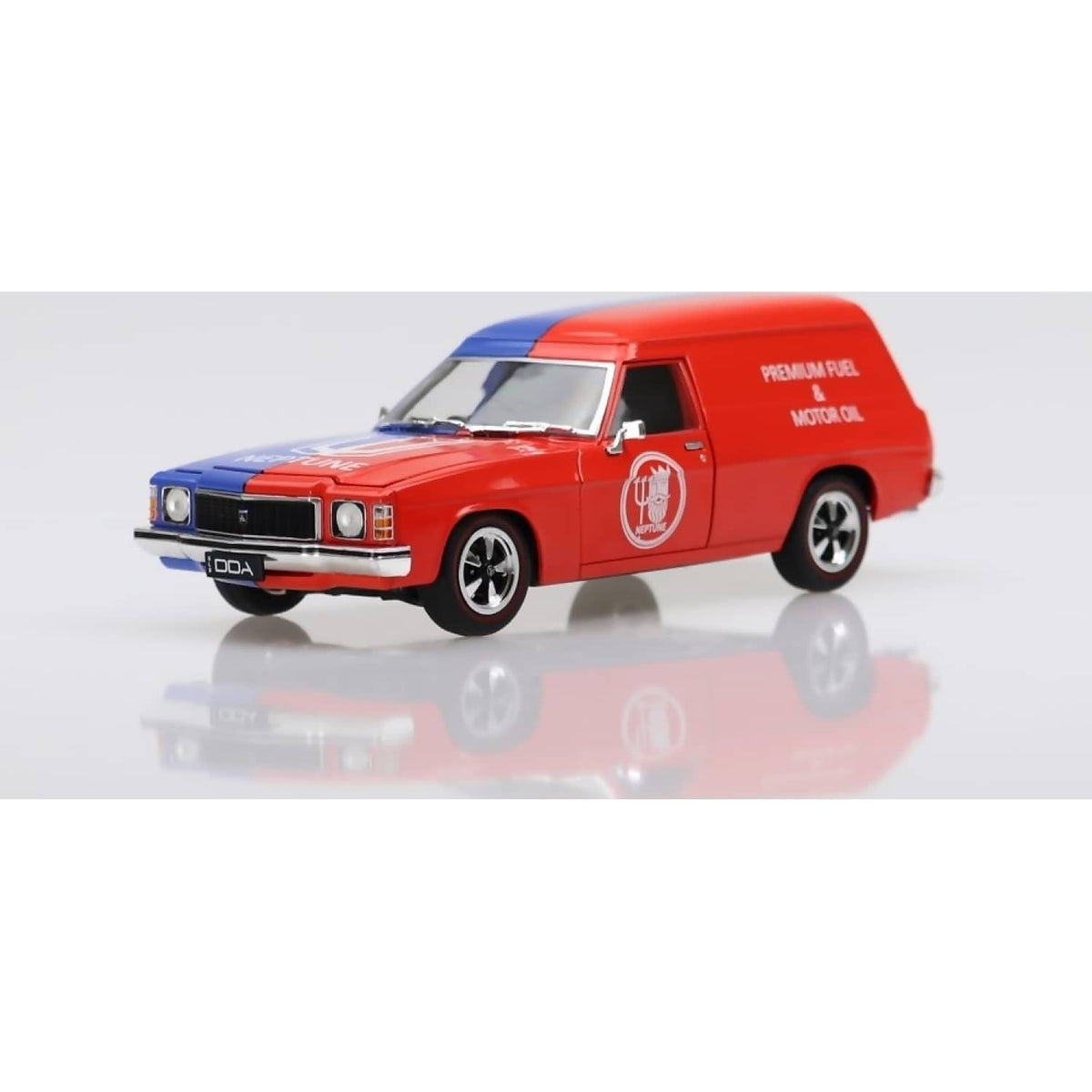 DDA COLLECTIBLES - 1:24 SCALE - NEPTUNE FUEL HOLDEN HJ PANEL VAN 308 DETAILED OPENING DOORS BONNET AND TAILGATE