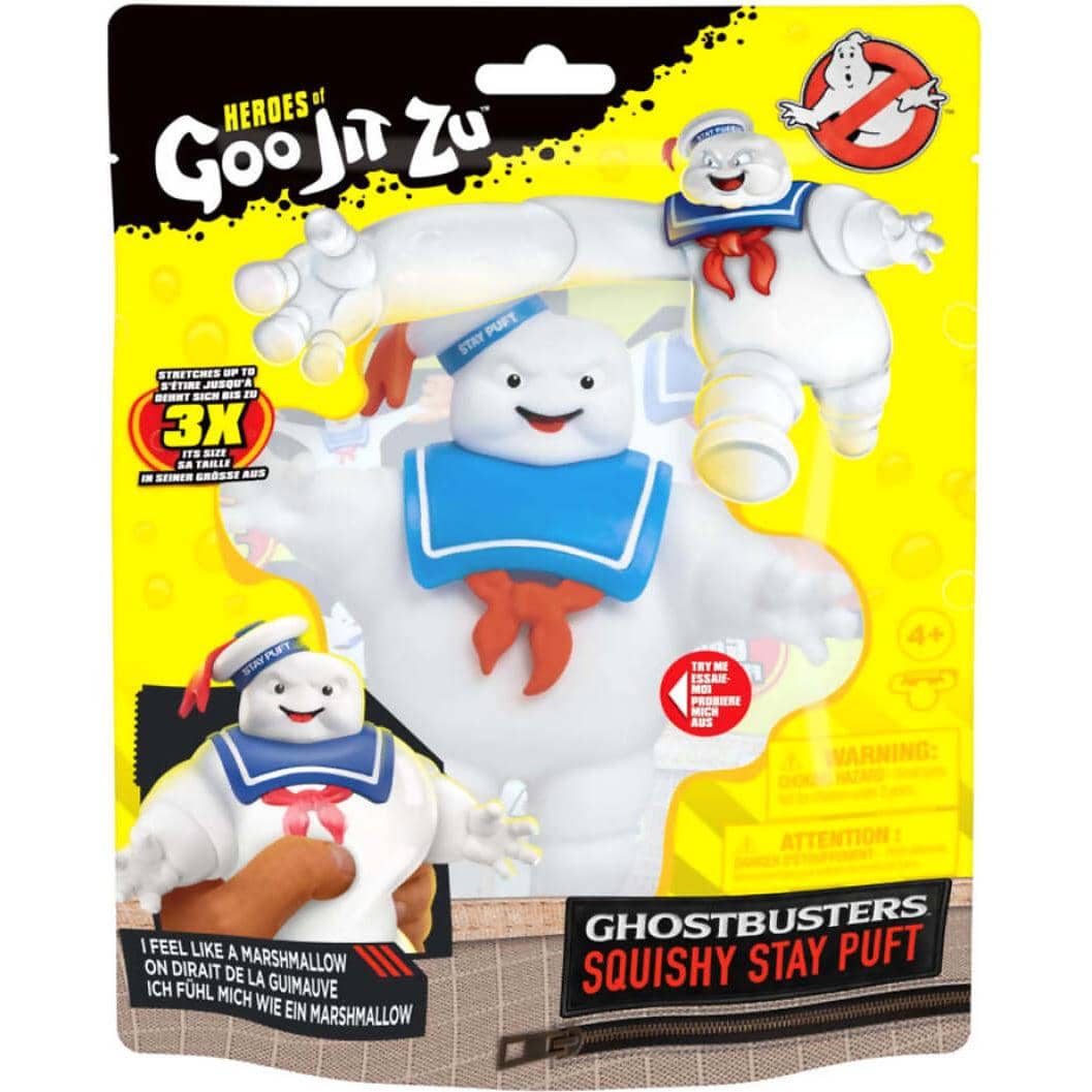 Heroes of Goo Jit Zu - Ghostbusters Hero Pack Super Squishy Stay Puft