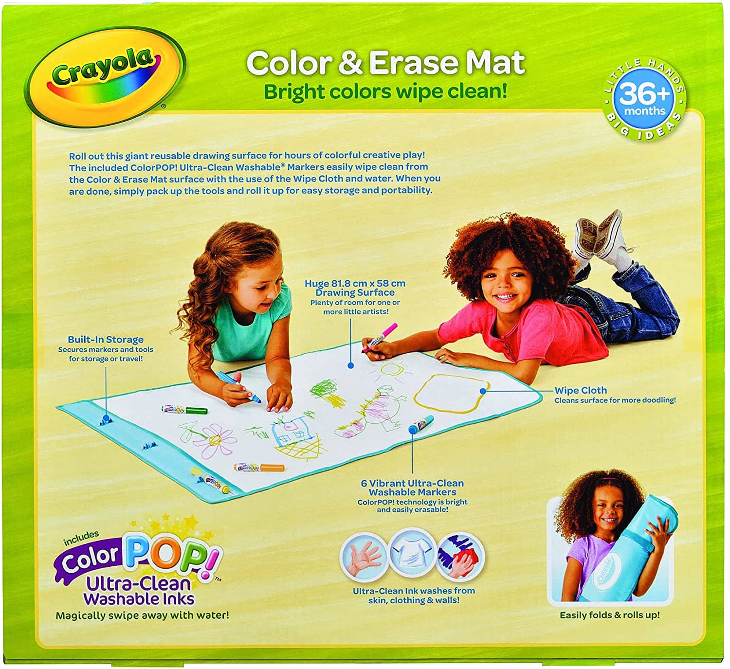Crayola - Colour & Erase Mat