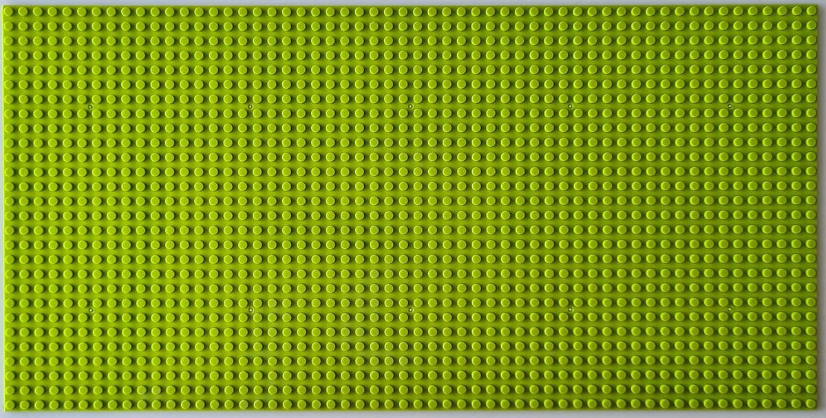 BASEPLATE 28x56 Studs Light Green Generic Brand