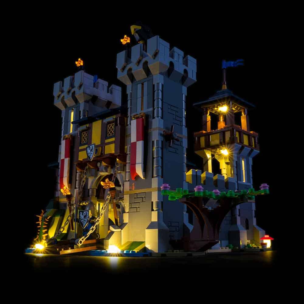 Light My Bricks - LIGHT KIT for LEGO® Medieval Castle 31120