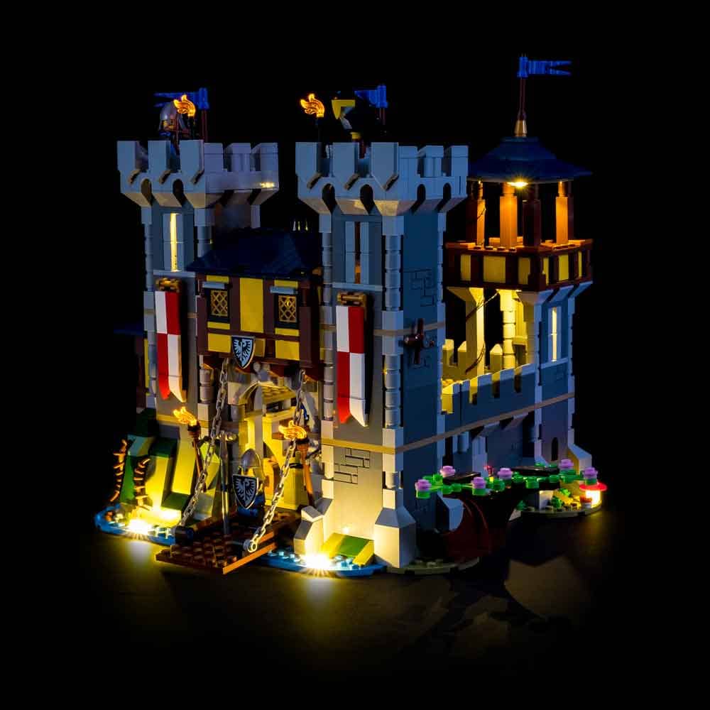 Light My Bricks - LIGHT KIT for LEGO® Medieval Castle 31120