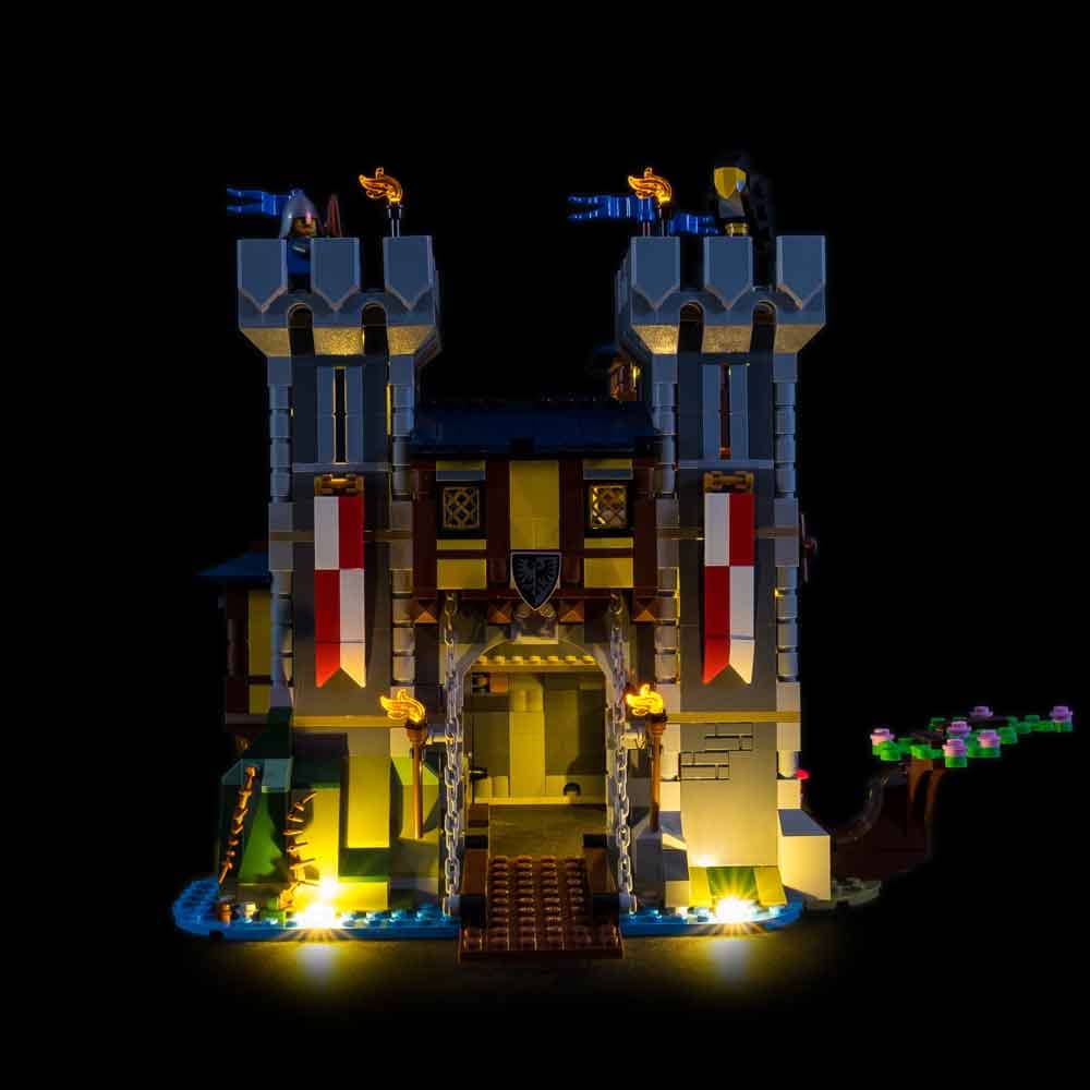 Light My Bricks - LIGHT KIT for LEGO® Medieval Castle 31120