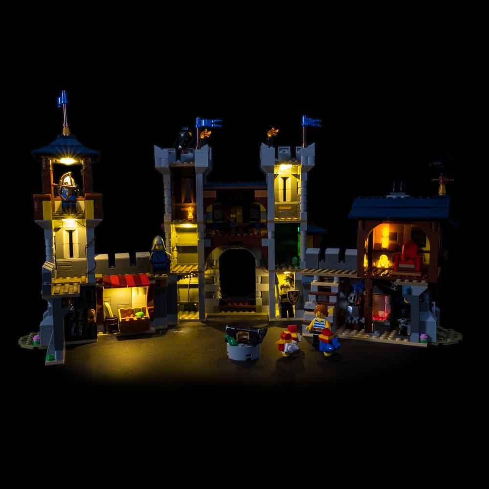 Light My Bricks - LIGHT KIT for LEGO® Medieval Castle 31120