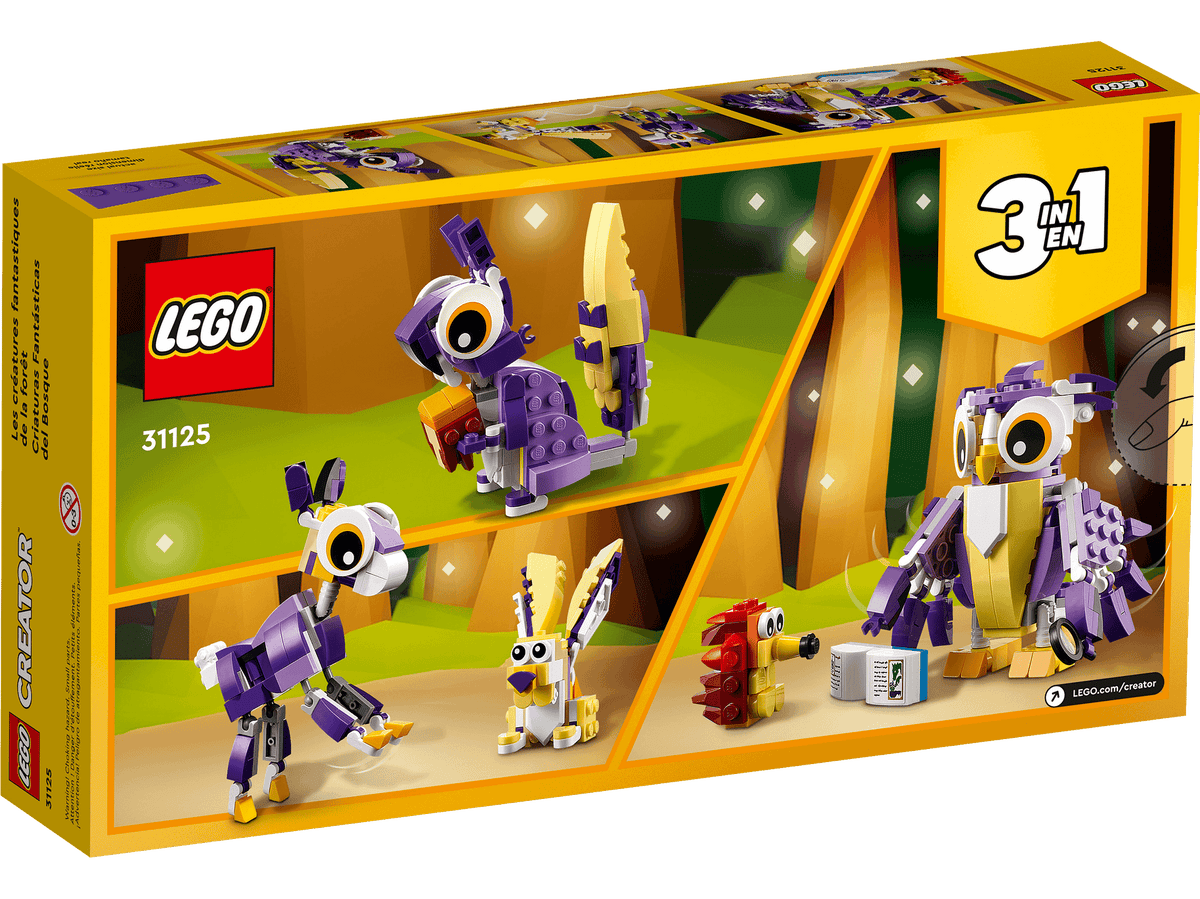 LEGO® 31125 Fantasy Forest Creatures - Creator 3-in1