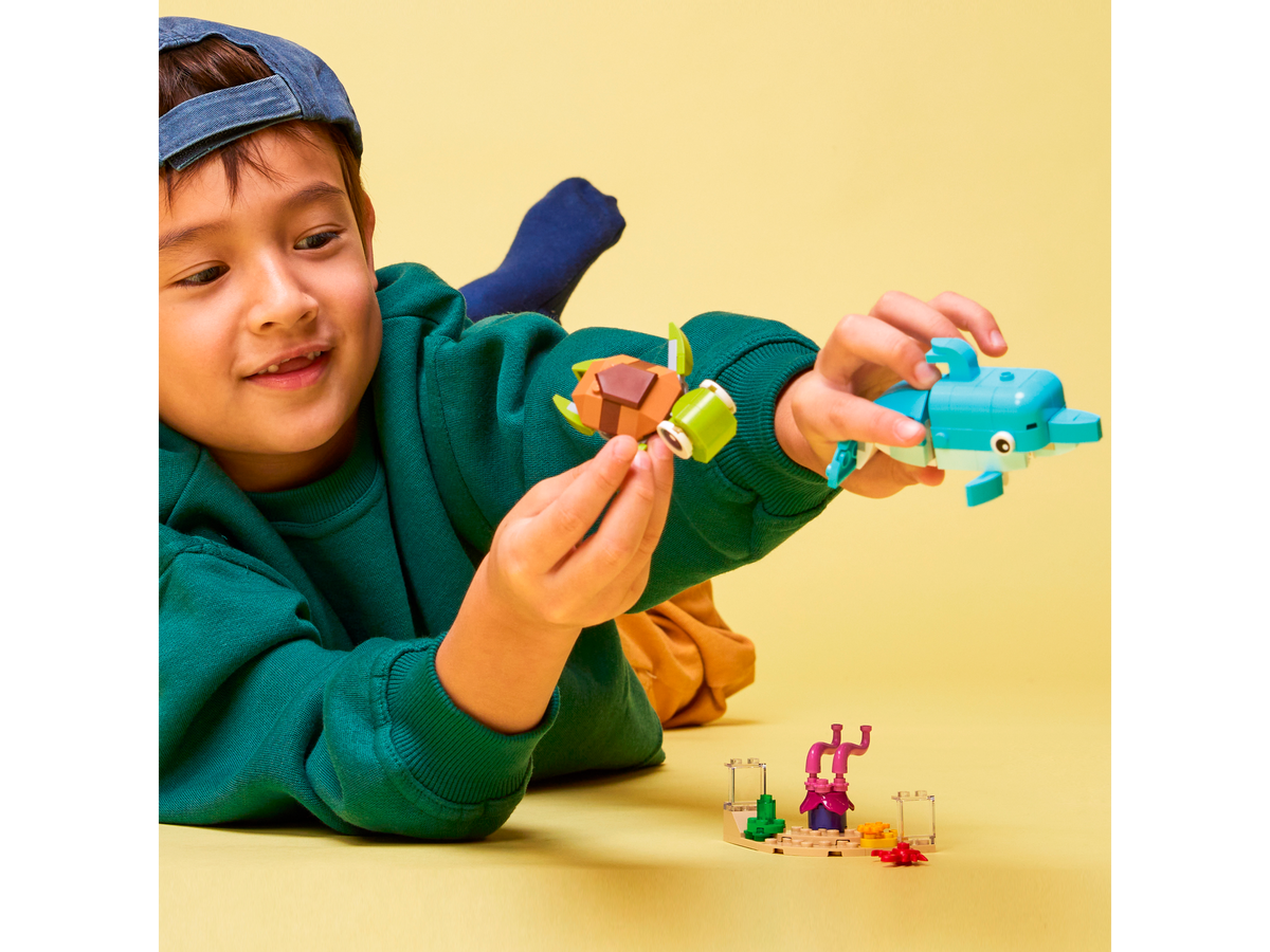 LEGO® 31128 Dolphin and Turtle - Creator 3-in-1