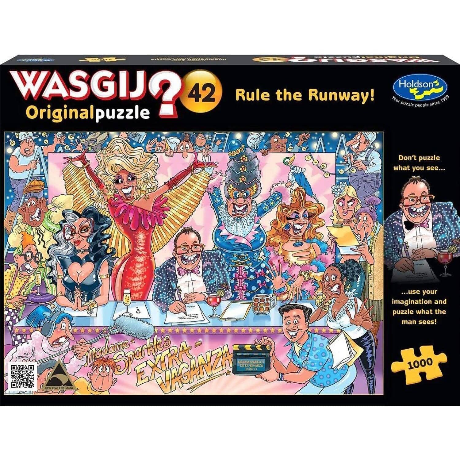 Wasgij? - Original 42 - Rule The Runway - Holdson Jigsaw Puzzle 1000 Pieces