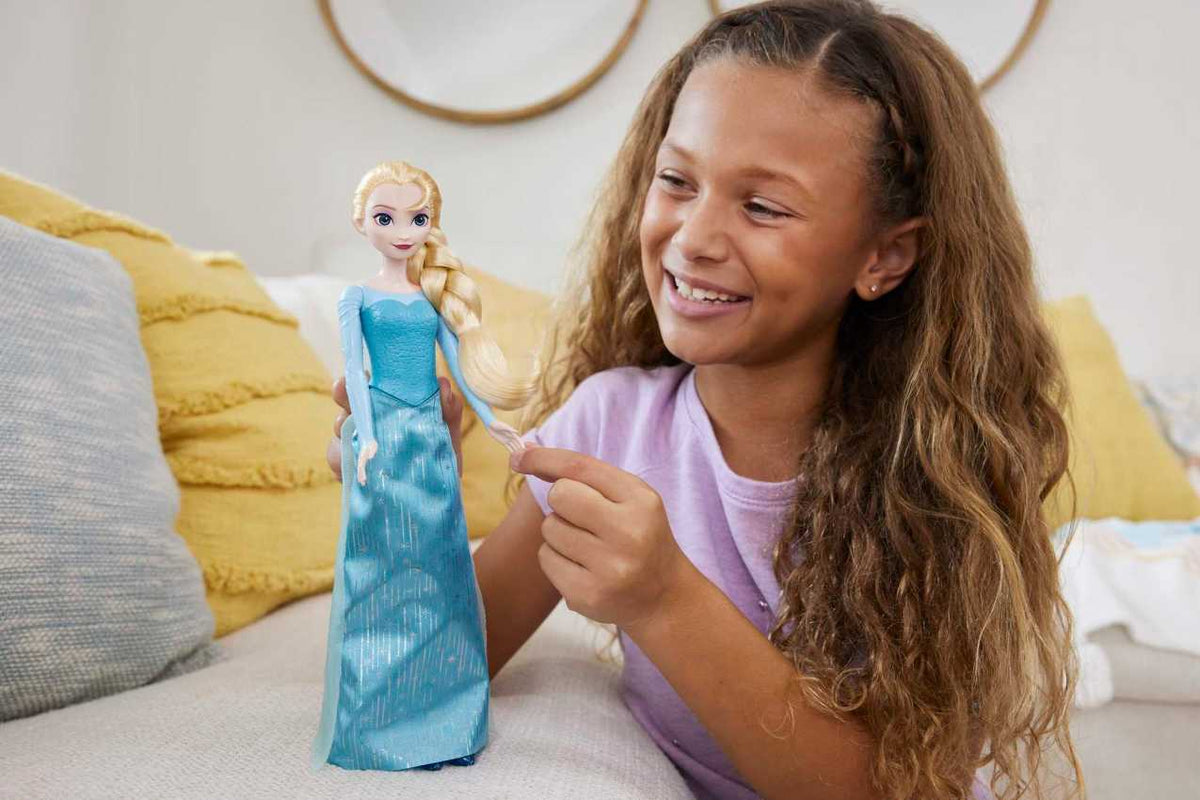 Disney Frozen 2 - Elsa Fashion Doll Turquoise Dress And Accessories - New For 2023