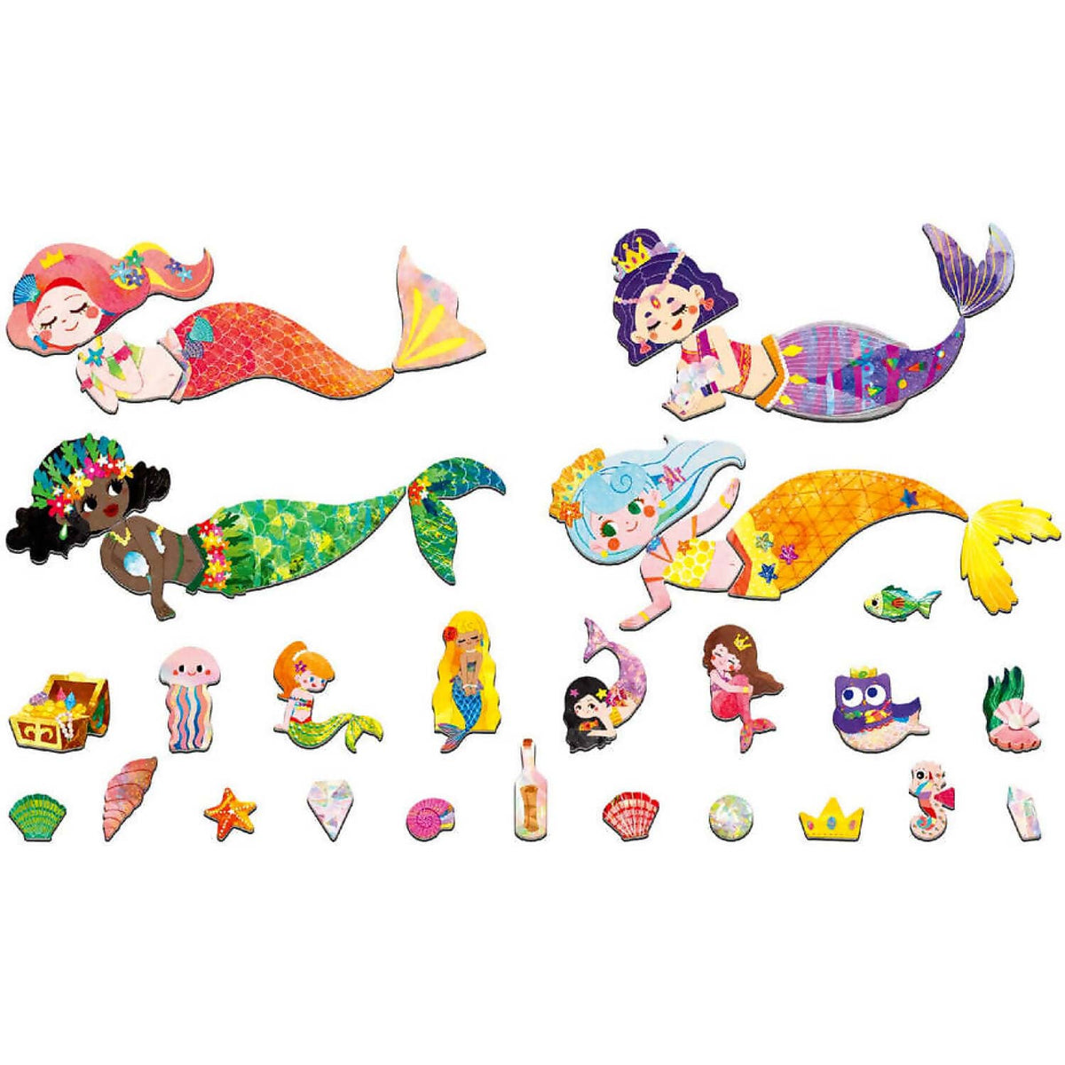 mierEdu - Travel Magnetic Puzzle Box Mermaids