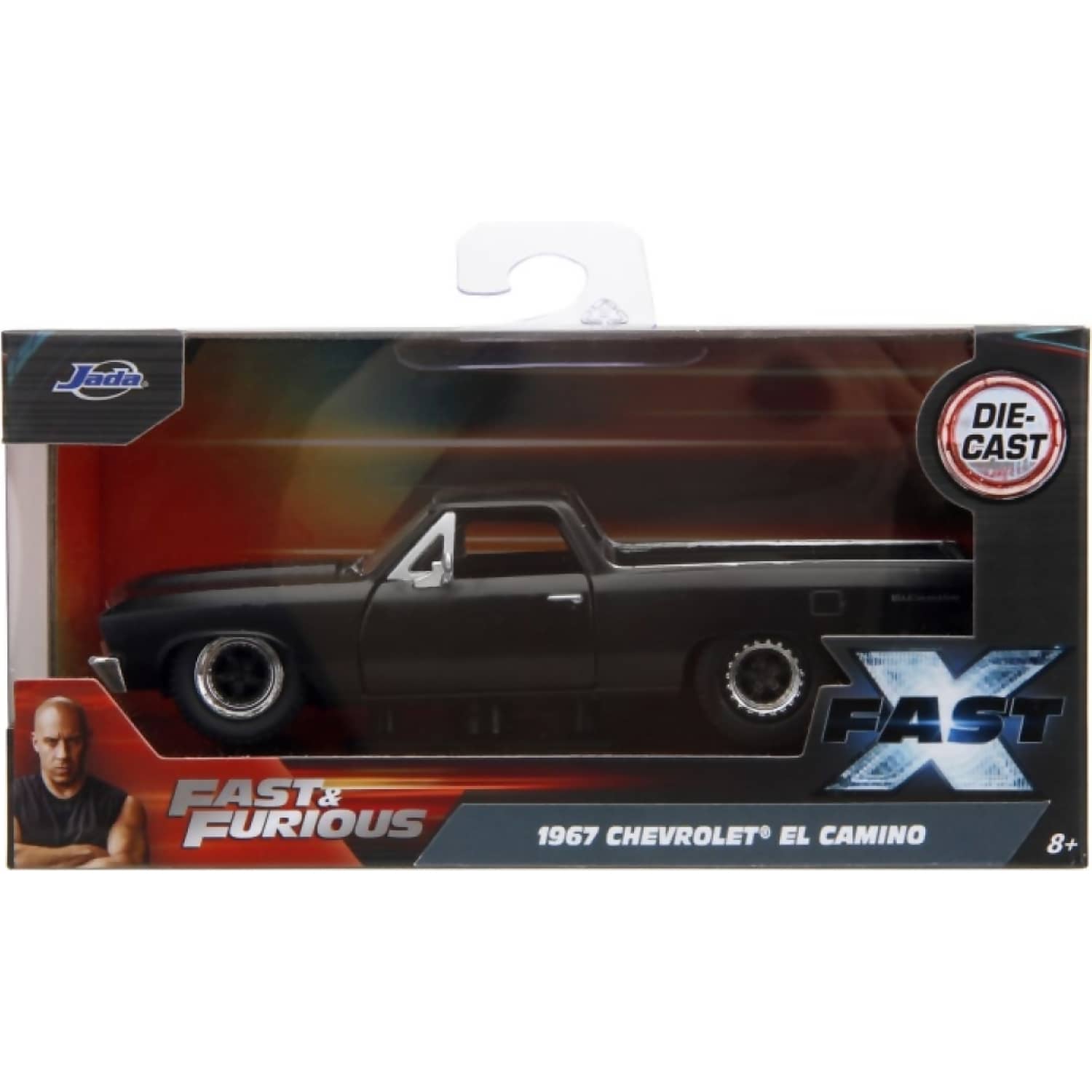 JADA TOYS - FAST & FURIOUS 10 - 1967 EI CAMINO 1:32 SCALE DIECAST VEHICLE