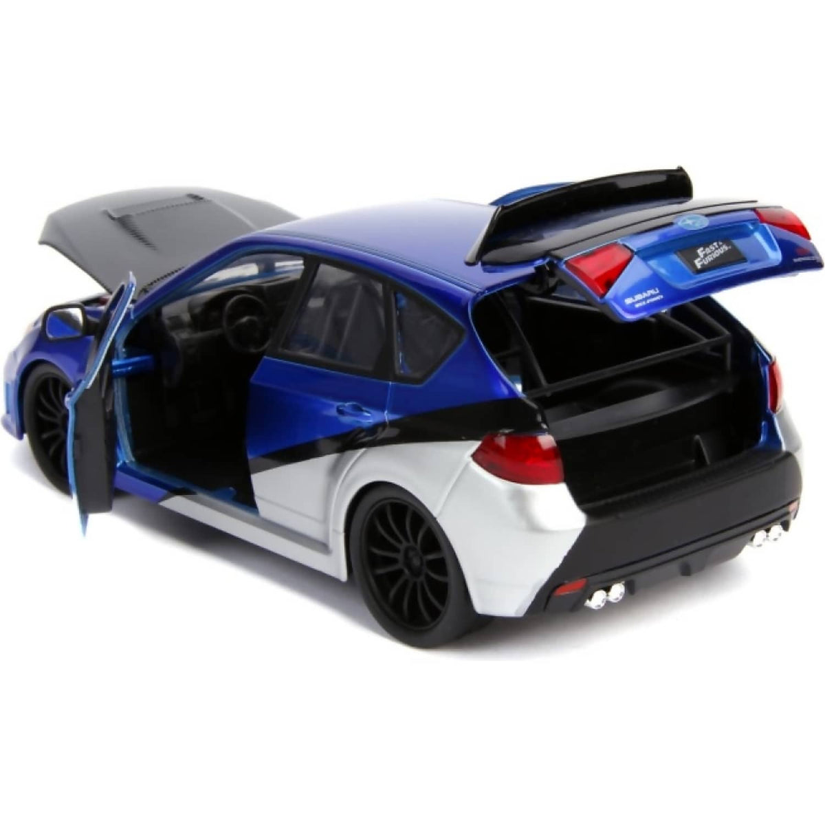 JADA TOYS - FAST & FURIOUS - 2012 SUBARU IMPREZA WRX STI 1:24 SCALE DIECAST VEHICLE