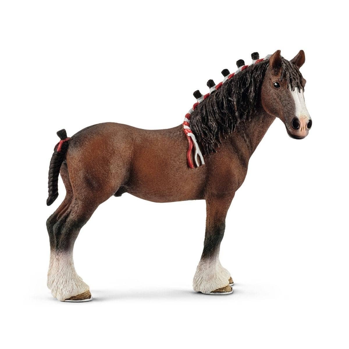 Schleich - Clydesdale Gelding Farm World Animal Figurine