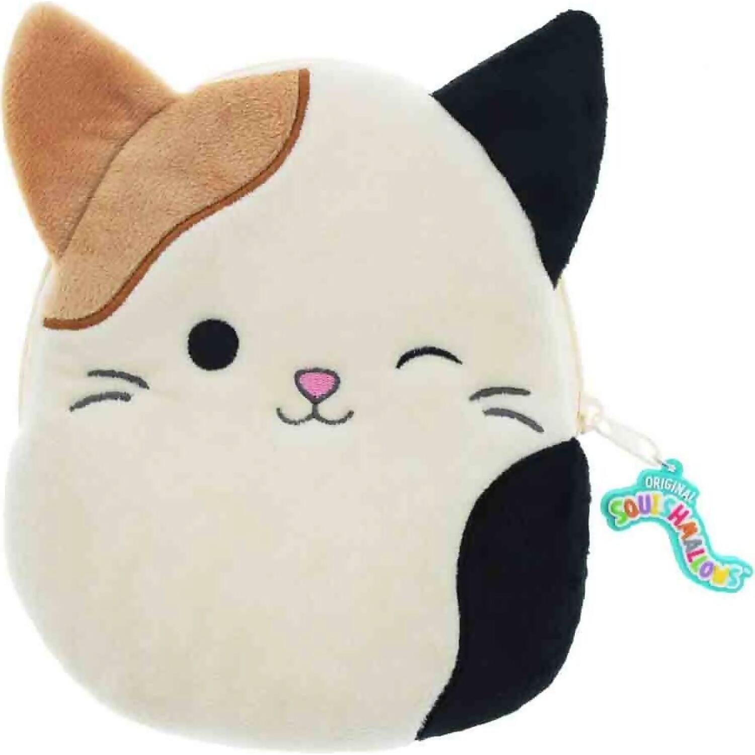Squishmallows - Plush Cat Pencil Case - Jasnor