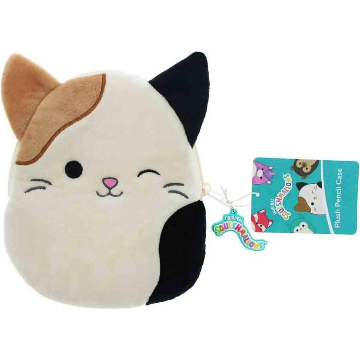 Squishmallows - Plush Cat Pencil Case - Jasnor