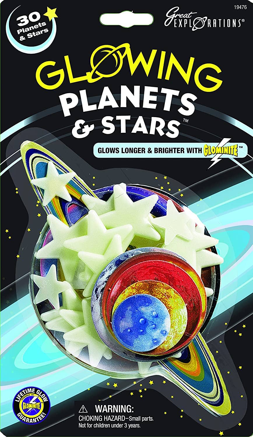 University Games - Great Explorations - Glow In The Dark Planets & Stars