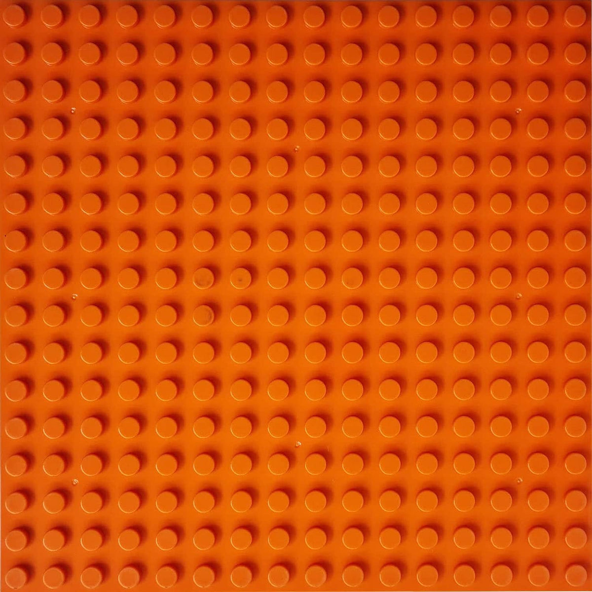 BASEPLATE 16x16 Big Studs Orange Generic Brand