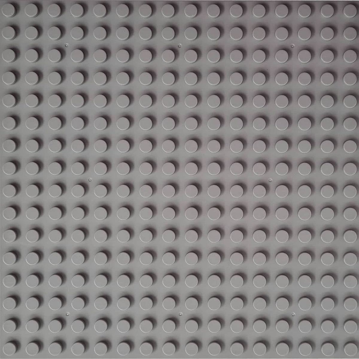 BASEPLATE 16x16 Big Studs Light Grey Generic Brand