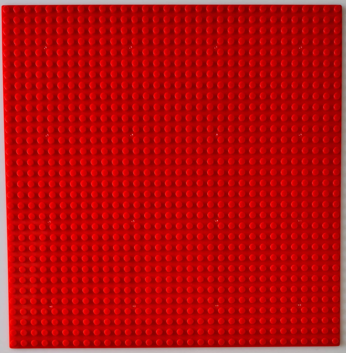 BASEPLATE 32x32 Studs Red Generic Brand