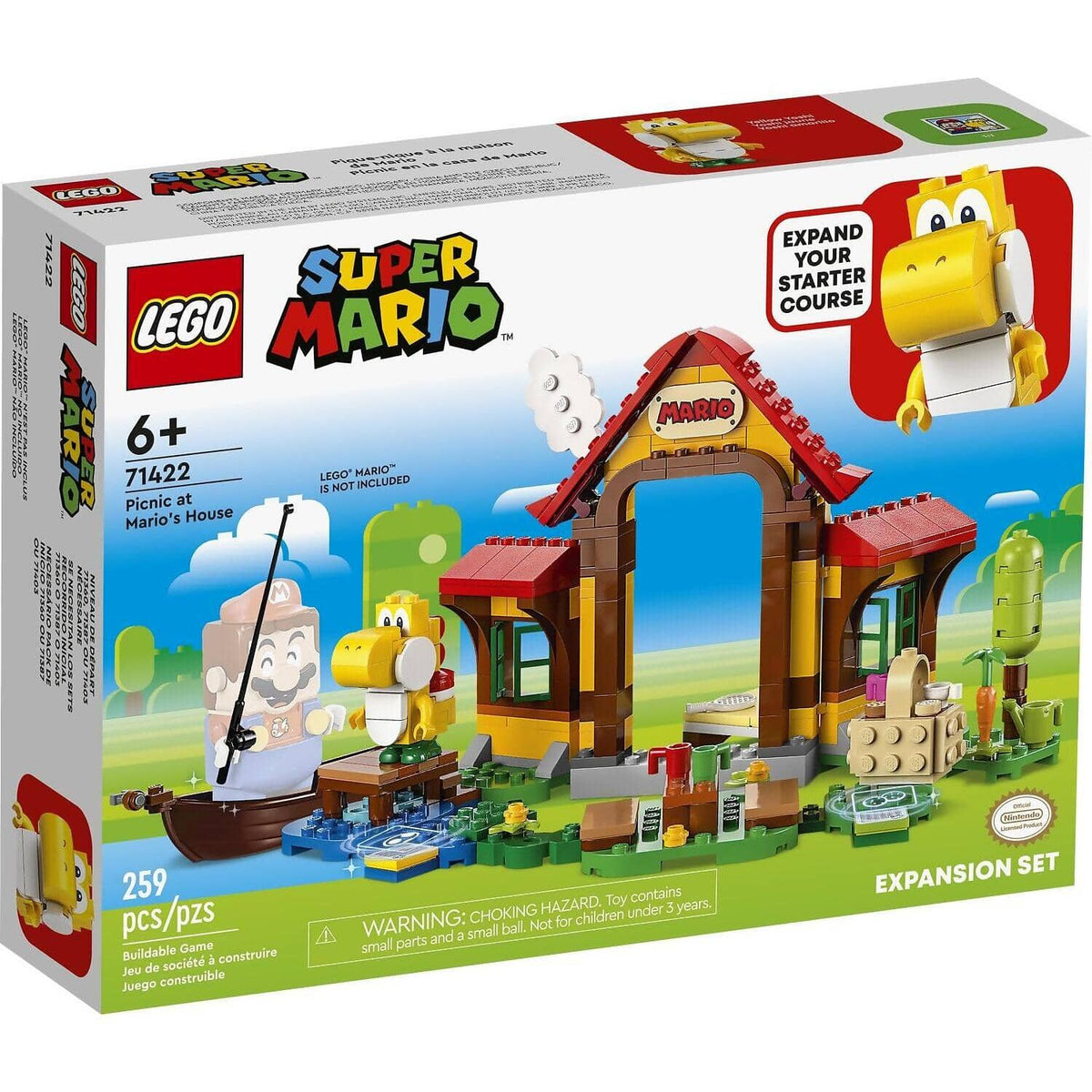 LEGO® 71422 Picnic at Mario's House Expansion Set - Super Mario™