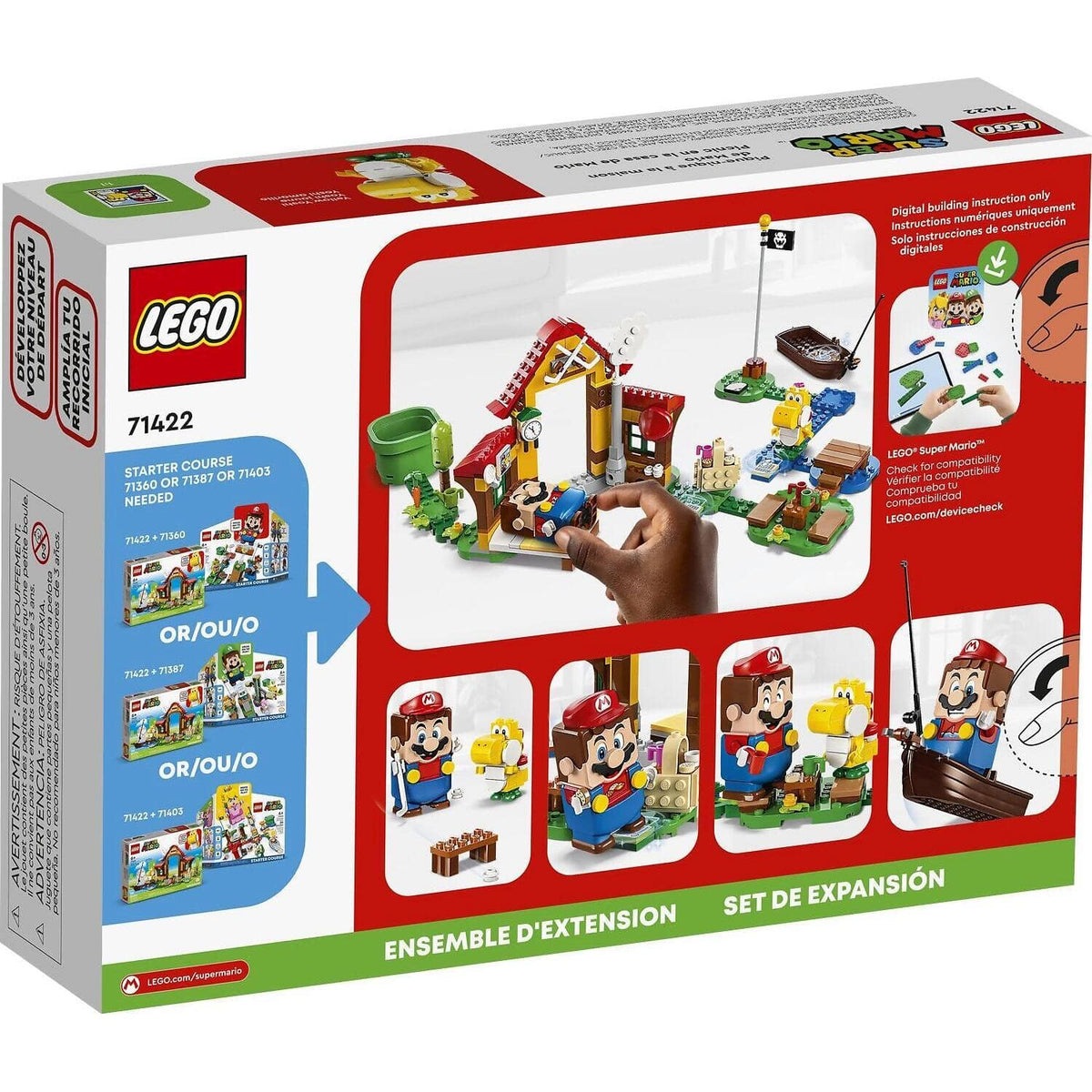 LEGO® 71422 Picnic at Mario's House Expansion Set - Super Mario™