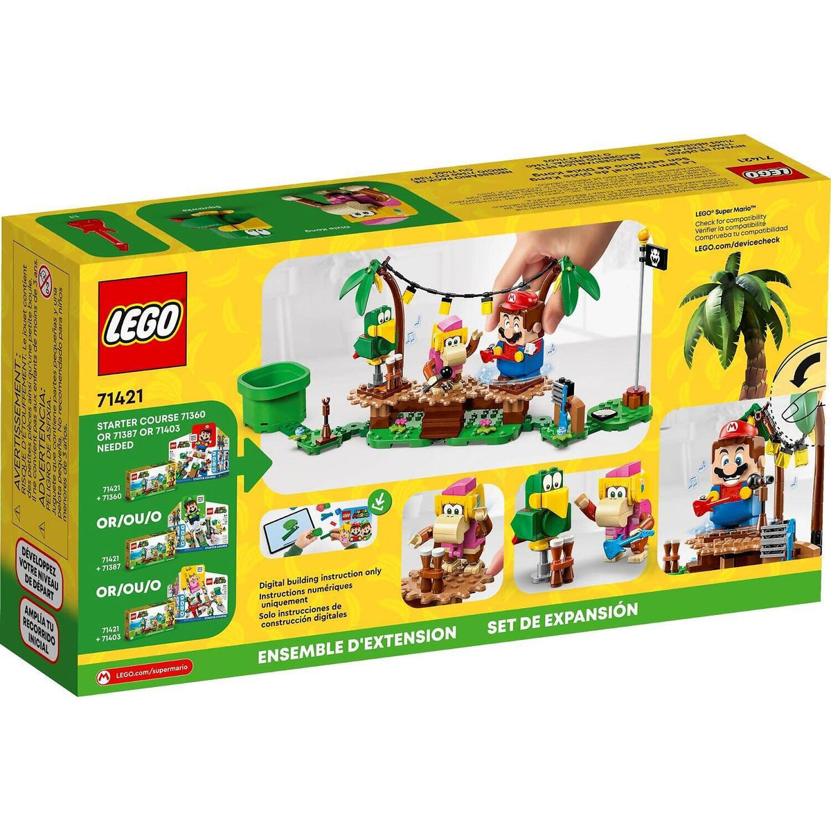 LEGO® 71421 Dixie Kong's Jungle Jam Expansion Set - Super Mario™