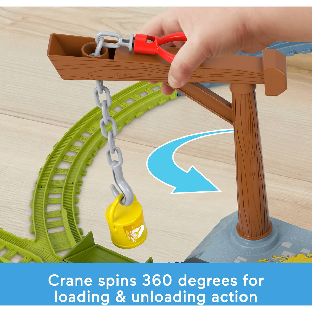 Fisher-Price - Thomas & Friends Paint Delivery Motorized Train And Track Set For Preschool Kids - Mattel