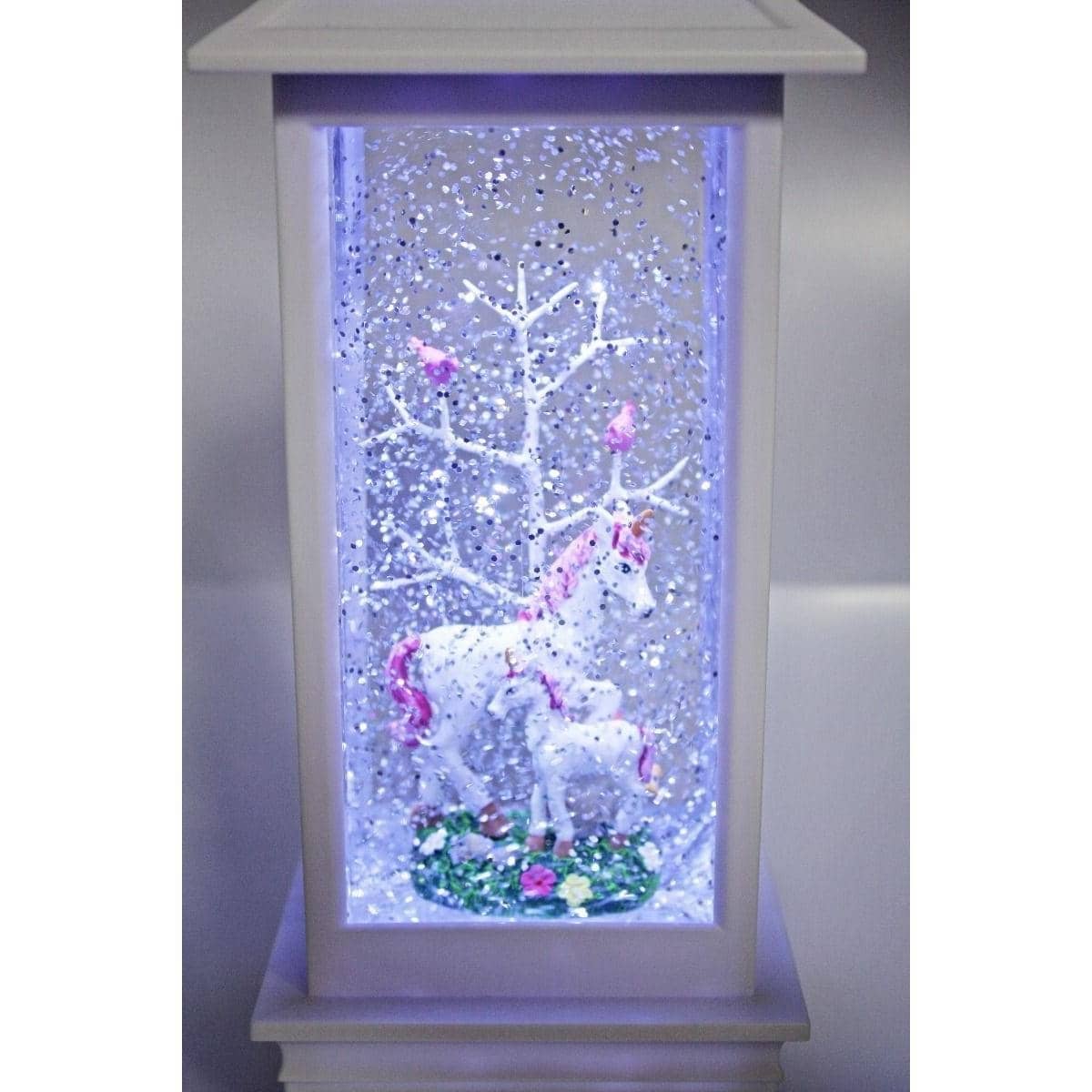 Cotton Candy - Lantern With Unicorn And Baby