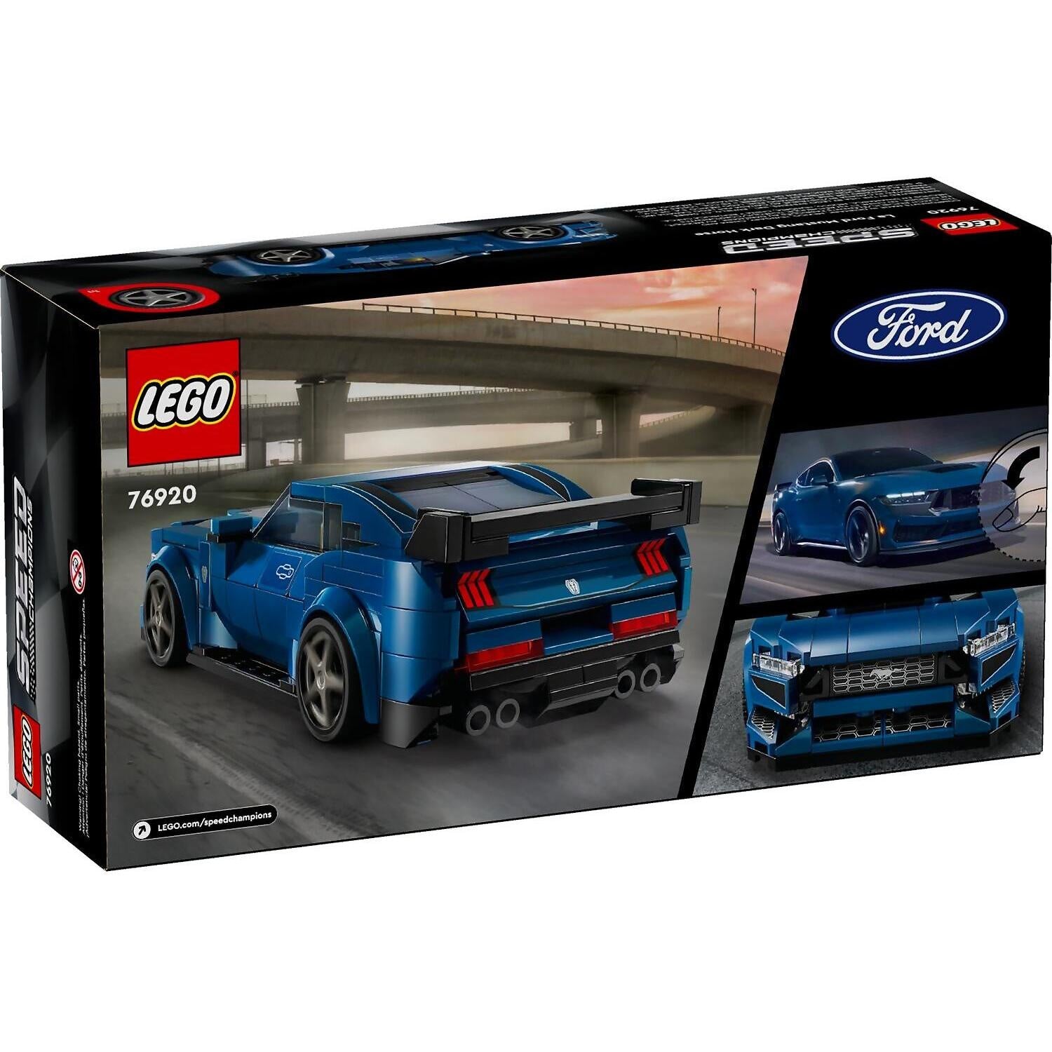 LEGO® 76920 Ford Mustang Dark Horse Sports Car - Speed Champions