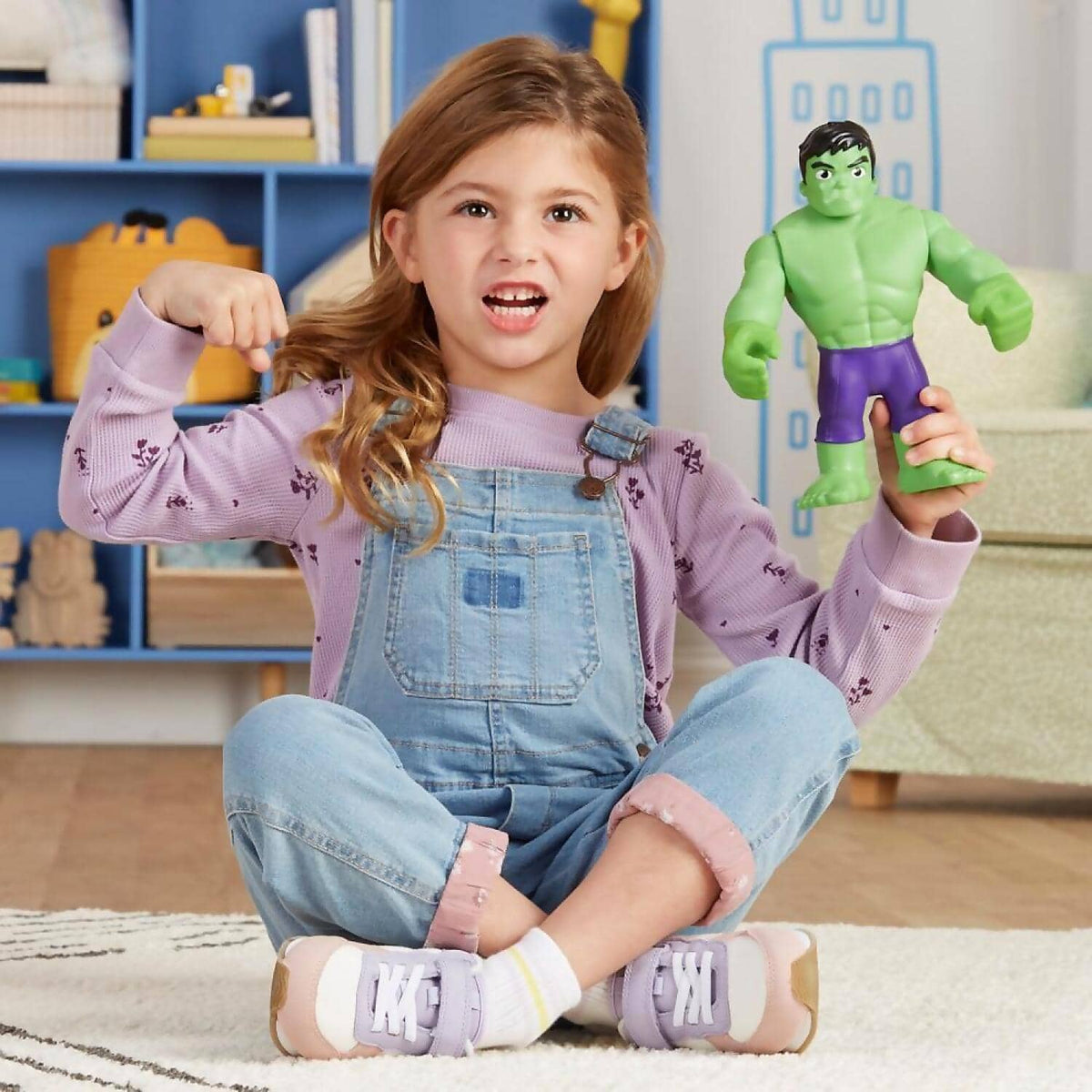 Marvel - Spidey And His Amazing Friends Supersized Hulk Action Figure