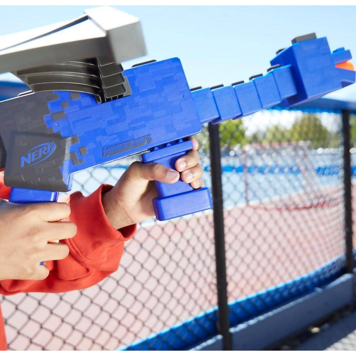 Nerf - Minecraft Ender Dragon Blaster And 12 Nerf Elite Foam Darts