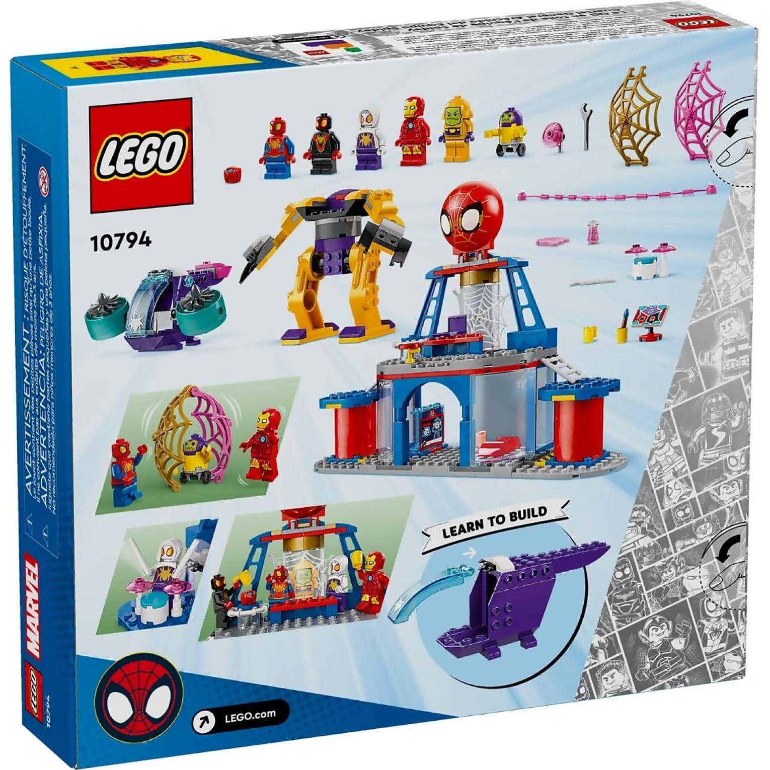 LEGO® 10794 Team Spidey Web Spinner Headquarters - Marvel Spidey Super Heroes 4+