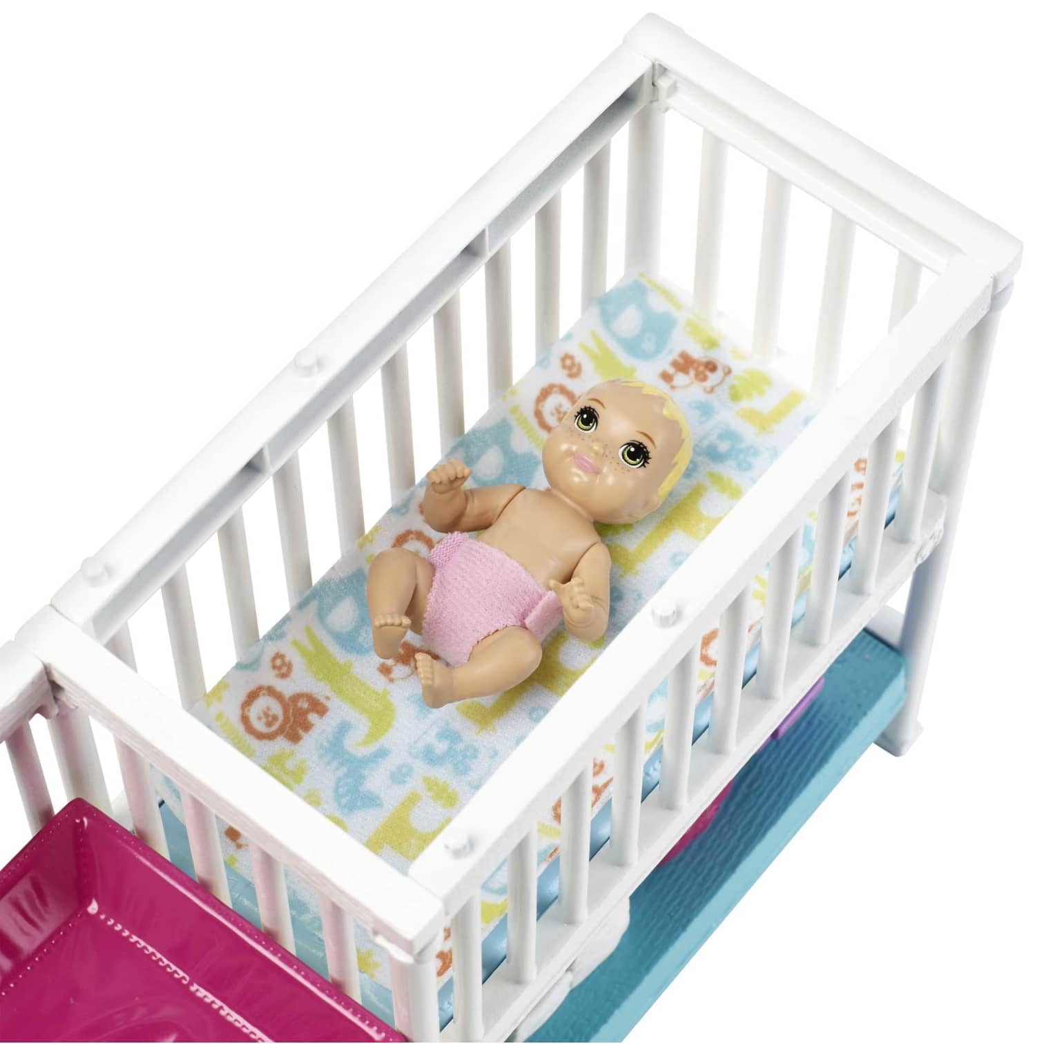 Barbie - Skipper Babysitters Inc Nap N Nurture Nursery Dolls And Playset Mattel