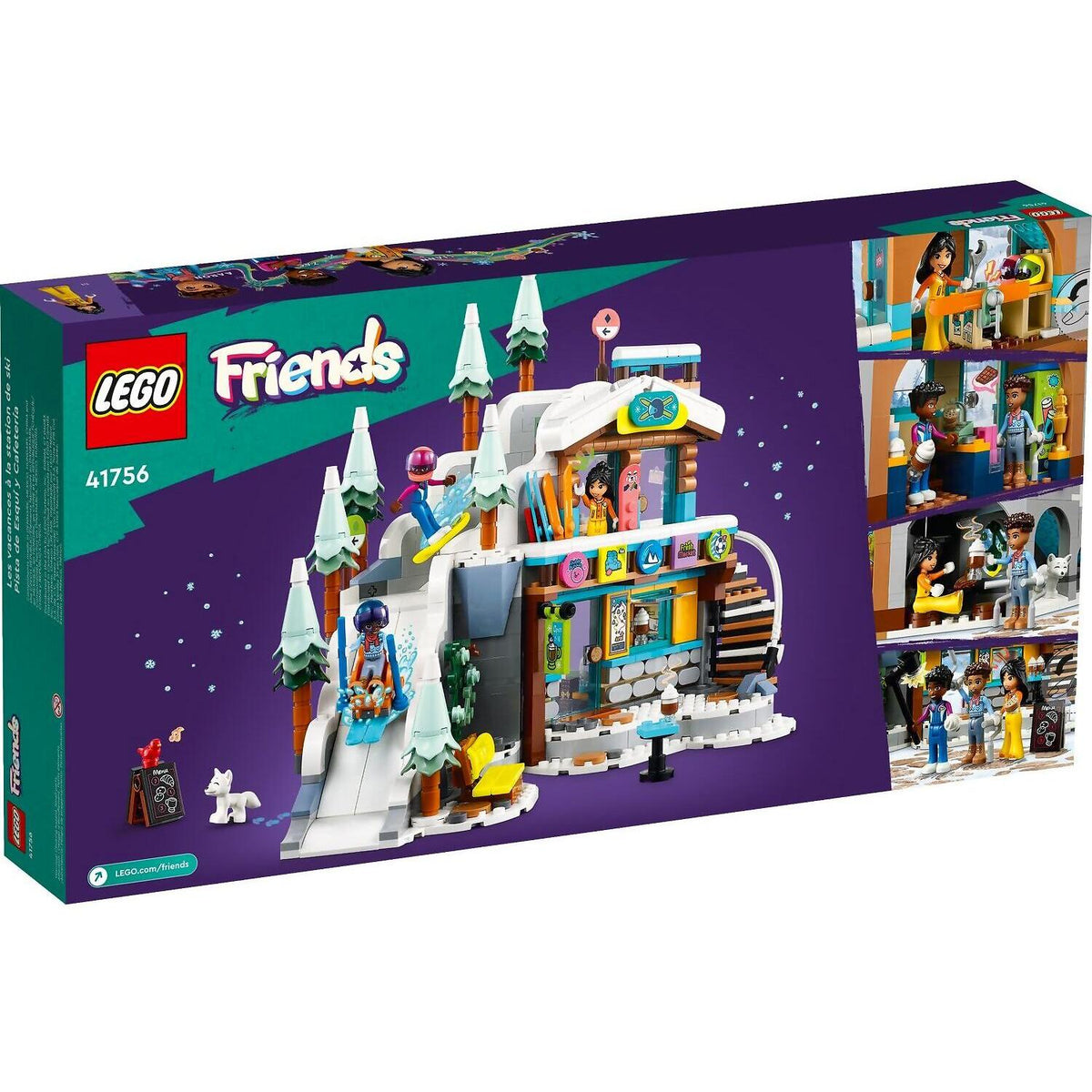 LEGO® 41756 Holiday Ski Slope and Cafe - Friends