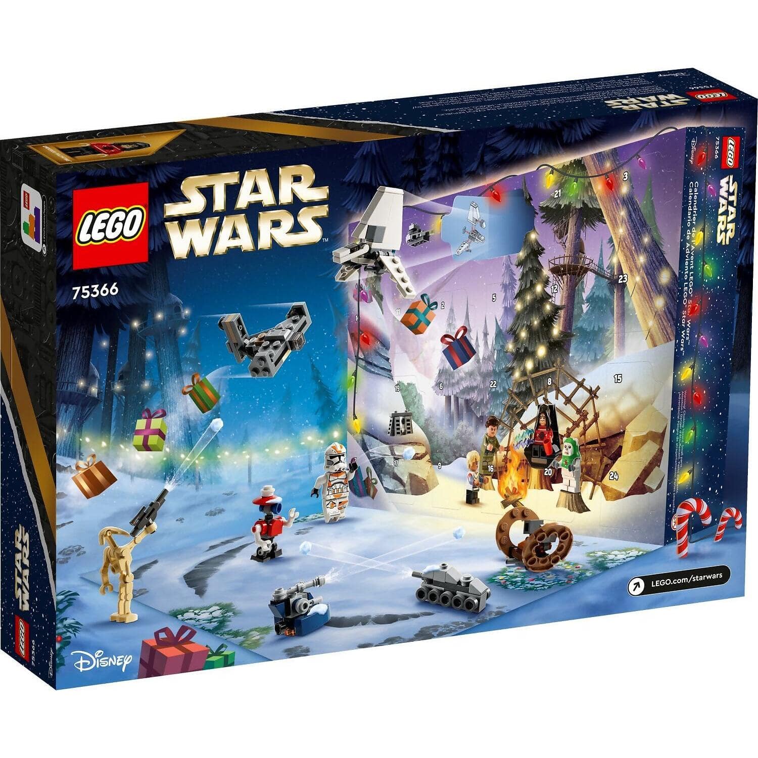 LEGO® 75366 Star Wars™ Advent Calendar 2023 - Star Wars™